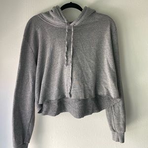 Brandy Melville Cropped Hoodie